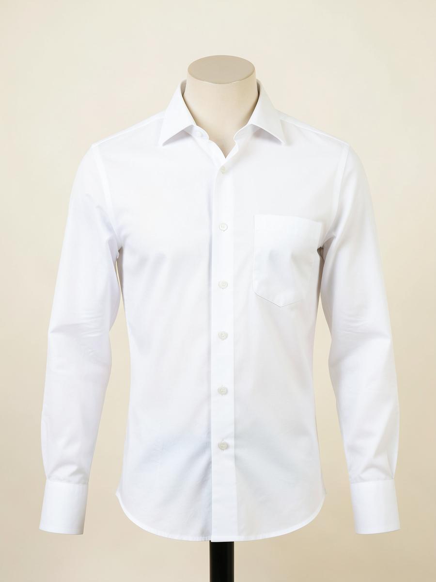 White Poplin Shirt